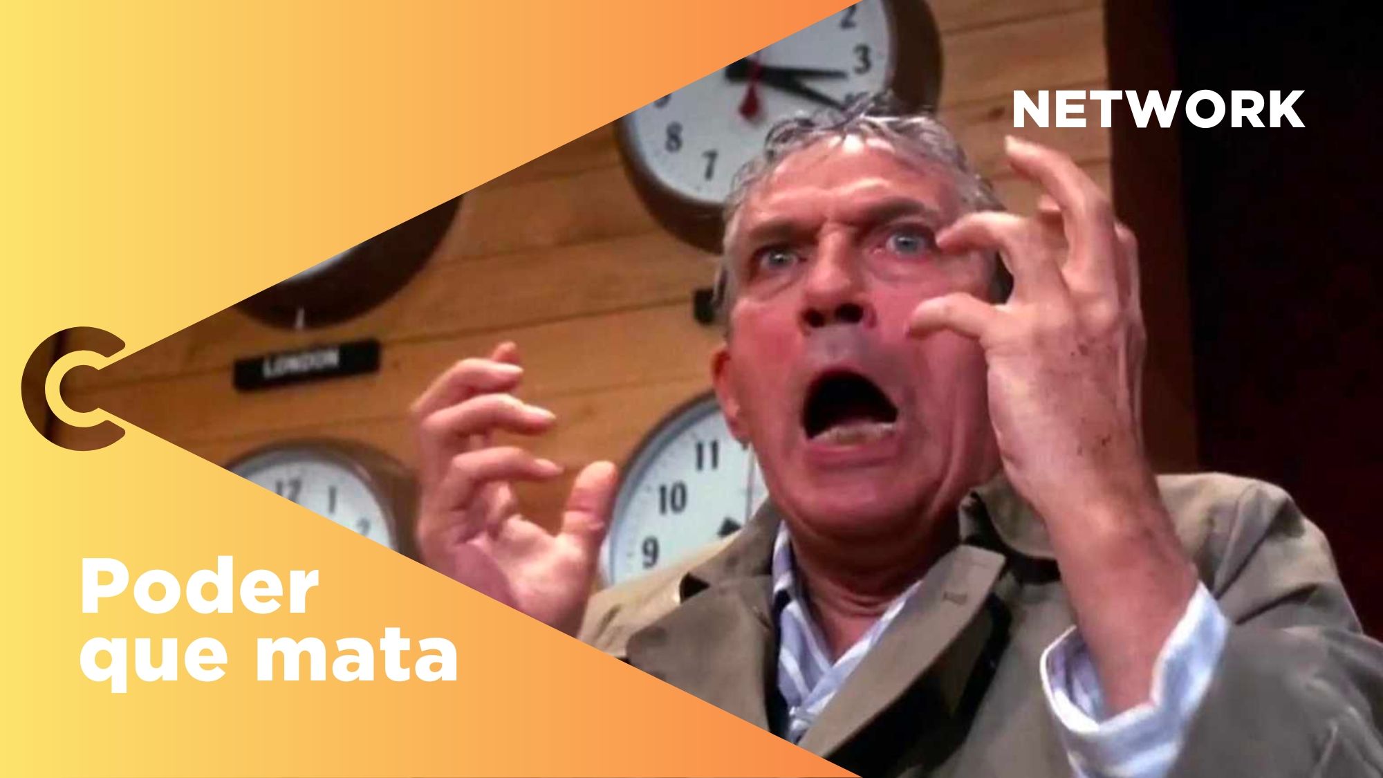 Poder que mata. Network, 1976.